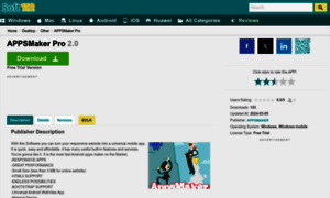 Appsmaker-pro.soft112.com thumbnail