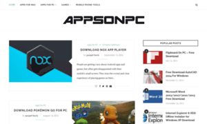 Appsonpc.com thumbnail