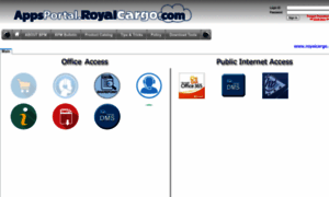 Appsportal.royalcargo.com thumbnail