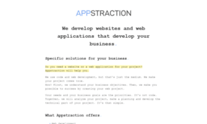 Appstraction.co thumbnail