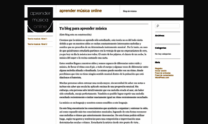 Aprendermusicaonline.wordpress.com thumbnail