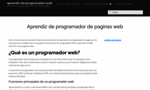 Aprendizdeprogramadorweb.com thumbnail