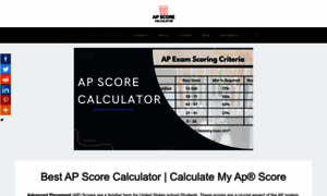 Apscorecalculator.net thumbnail