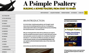 Apsimplepsaltery.com thumbnail