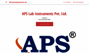 Apslabinstrumentspvtltd.business.site thumbnail