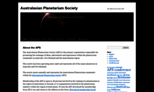 Apsplanetarium.com thumbnail