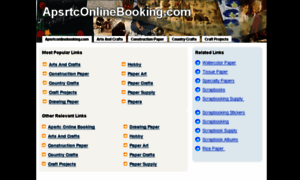 Apsrtconlinebooking.com thumbnail