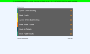 Apsrtconlinebooking.in thumbnail