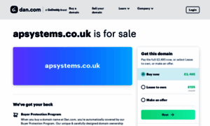 Apsystems.co.uk thumbnail