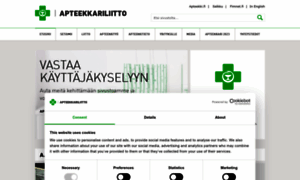 Apteekkariliitto.fi thumbnail