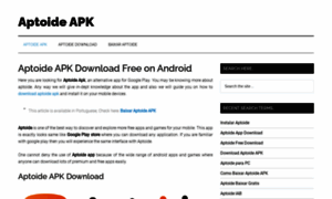 Aptoideapk.biz thumbnail