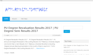 Aptsresultstimetable.com thumbnail