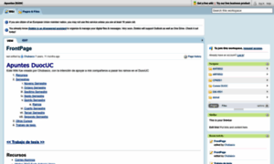 Apuntesduoc.pbworks.com thumbnail
