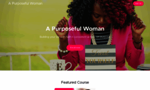 Apurposefulwoman.teachable.com thumbnail
