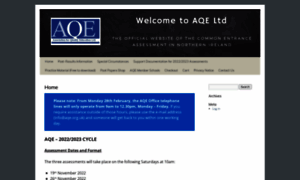 Aqe.org.uk thumbnail