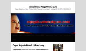 Aqiqah-ummulquro.com thumbnail