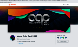 Aqua-color-fest.boletia.com thumbnail