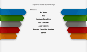 Aqua-ro-water-solution.xyz thumbnail