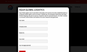 Aquaairlogistics.me thumbnail