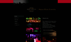 Aquablue-events.com thumbnail