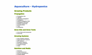 Aquaculture-hydroponics.co.uk thumbnail