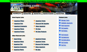 Aquadiving.com thumbnail