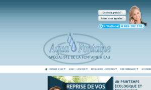 Aquafontaine.dev42-web.com thumbnail