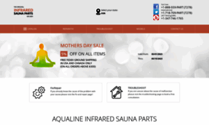 Aqualinesaunaparts.com thumbnail