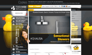 Aqualisa.nationwide-bathrooms.co.uk thumbnail