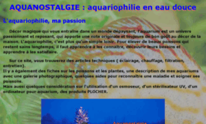 Aquanostalgie.com thumbnail