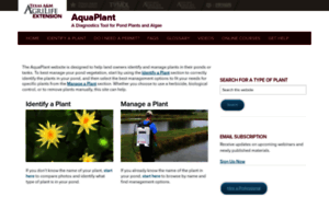 Aquaplant.tamu.edu thumbnail