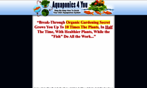 Aquaponics4you.net thumbnail