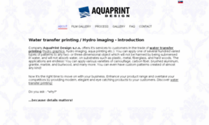 Aquaprint-design.com thumbnail