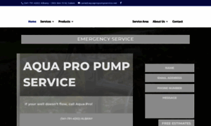 Aquapropumpservice.com thumbnail