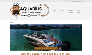 Aquariusboatrental.com thumbnail