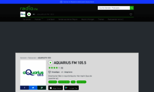Aquariusfm.radio.de thumbnail