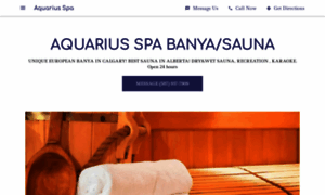 Aquariusspa.business.site thumbnail