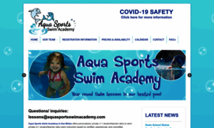 Aquasportsswimacademy.com thumbnail