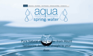 Aquaspringwater.com.au thumbnail
