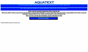 Aquatext.com thumbnail