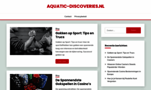 Aquatic-discoveries.nl thumbnail