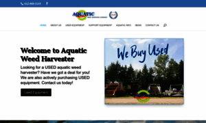 Aquaticweedharvester.com thumbnail