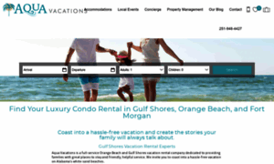 Aquavacationsgulfcoast.com thumbnail