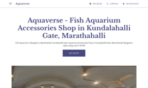 Aquaverseaccessoriesshopmarathahalli.business.site thumbnail