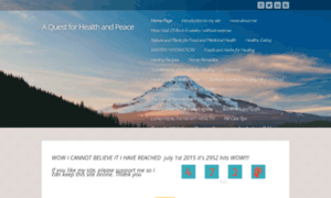 Aquestforhealthandpeace.com thumbnail