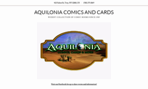 Aquiloniacomicsandcards.com thumbnail