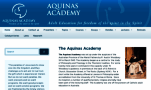 Aquinas-academy.com thumbnail