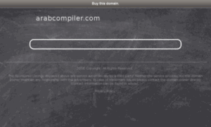 Arabcompiler.com thumbnail
