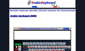 Arabickeyboard.info thumbnail