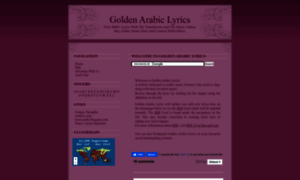 Arabiclyrics.net thumbnail